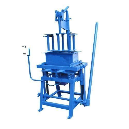 Blue Resistance To Corrosion Free From Defects Manual Concrete Block Making Machine