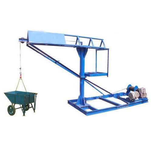 Wire Rope Sturdy Construction 7.5 Hp Monkey Hoist Machine (Load Capacity 600 Kg)