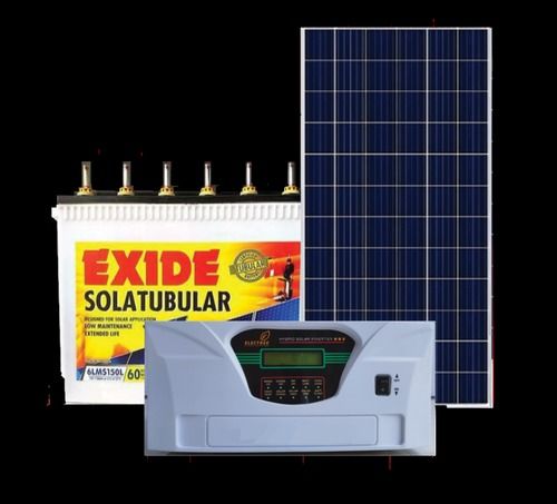 1 Kva Solar System (12V 1250Va Mppt Pcu) - Mppt (Maximum Power Point Tracking) Max Voltage: 12 Volt (V)