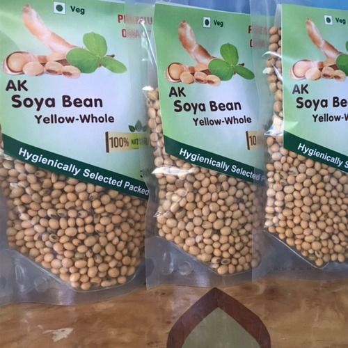 100% Natural Hygienically Selected Packed Yellow Whole Soya Seeds