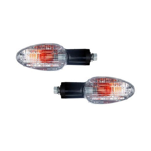 Bajaj Motorcycle Indicator - Ceramic Body, 9-12 Vdc, Ip33 Rating, Orange Led Light (1700-2300k) | Two Wheeler Parts, Stainless Steel Brake Cable