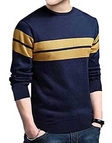 Comfortable And Easily Washable Half Sleeves Casual Wear Mens T Shirt