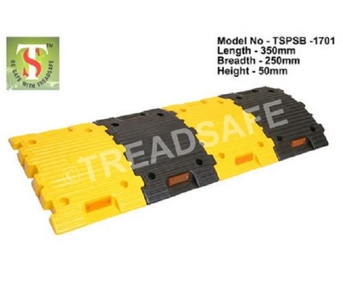 Light Weight Crack Proof Abs Plastic Speed Breakers For Road Safety, Lenght 350Mm, Height 50Mm