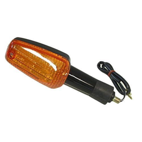 Hero Motorcycle Indicator - Ceramic Body, Yellow LED Light, 9-12 VDC, IP44 Rating, Color Temperature 1700-2300K | Stainless Steel Brake Cable, Two Wheeler Parts