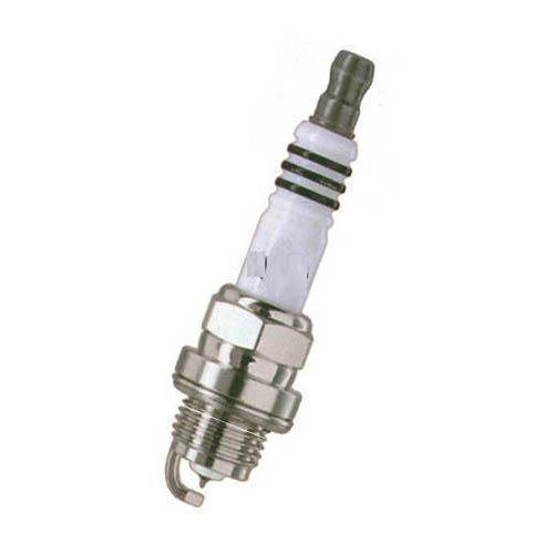 Two Wheeler Parts White & Gray Color Tvs Plug With Stainless Steel Material And Weight 50 - 60Gm