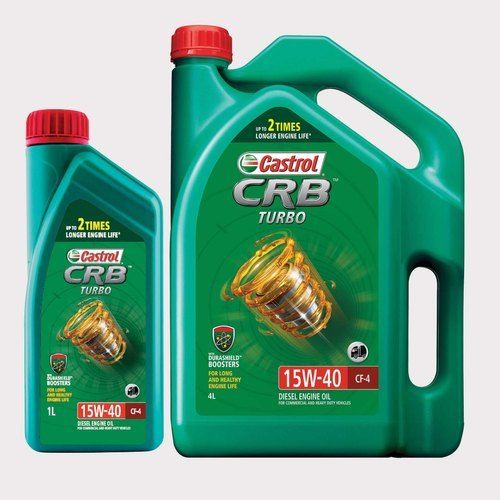 15W 40 Liquid Castrol Diesel Engine Oil With High Mechanical And Thermal Stability Application: Automobile