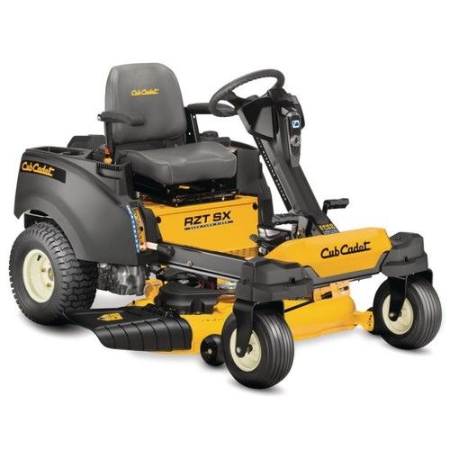 Yellow and black zero turn online mower