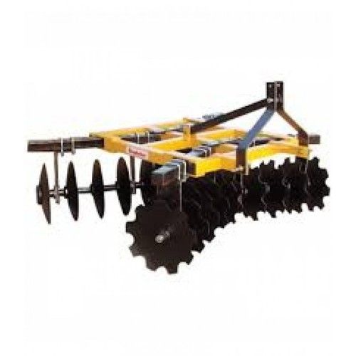 Yellow And Black Heavy Duty King Kutter Box Frame Disc Harrow With High Carbon Steel Disc