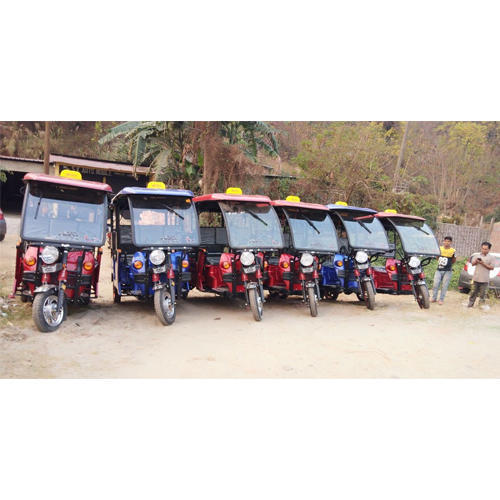 Maximum Run 25 Kmhr Three Wheel Type Battery Operated Passenger Rickshaw