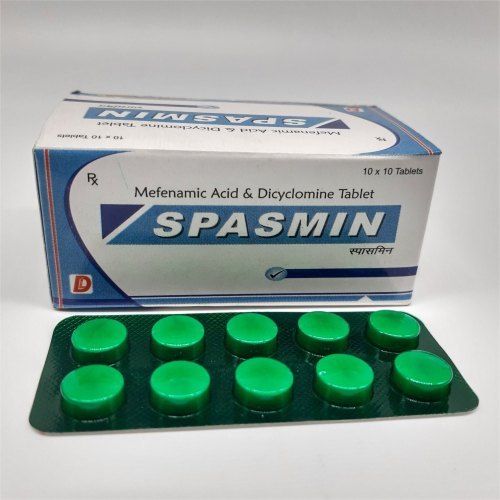 Mefenamic Acid And Dicyclomine Tablets