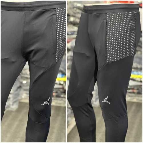 Mens Black Plain Lower Suitable For Sports, Morning Walks And Daily Use