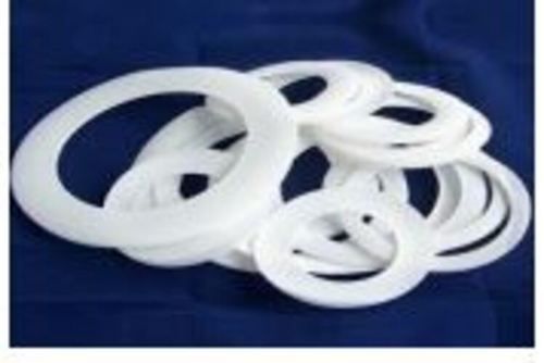 O Shaped, White Color Ptfe Ring, Hardness 4Mm, Length 12 Inch Hardness: 4Mm