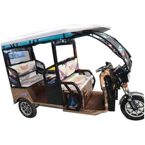 Plaudit Open Body Battery Operated Rickshaw (Loading Capacity 180-200 Kg)