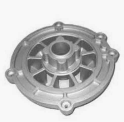 Round Shape Industrial Use Polished Cast Iron Die Casting in Grey Color