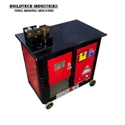 Red Rugged Design Three Phase Ring Making Machine (Bending Diameter 1440 Rpm)