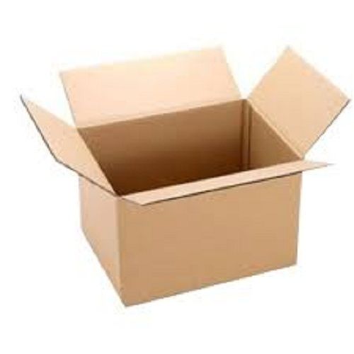  पैकेजिंग के लिए 6 X 4 X 3.5 नालीदार क्राफ्ट पेपर कार्टन बॉक्स 