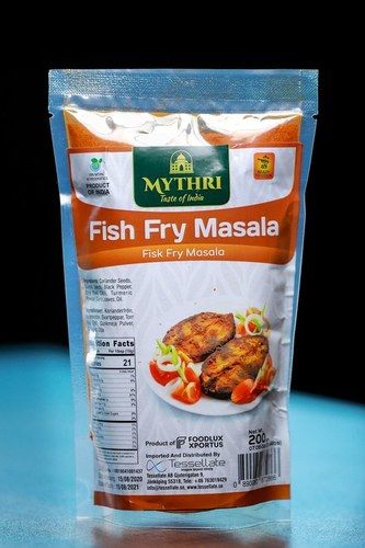 A Grade 100% Pure and Natural Dried Mythri Fish Fry Masala for Cooking