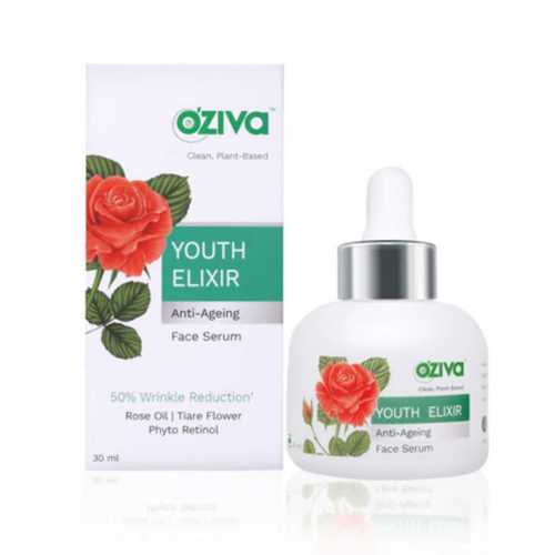 Anti Ageing Face Serum, Increases Moisturisation with Safflower Seed Oil