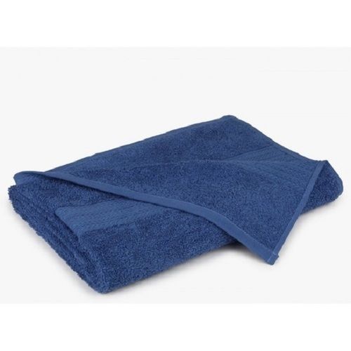 Bule Blue Color Regular Use Skin Friendly Bombay Dyeing Terry Bath