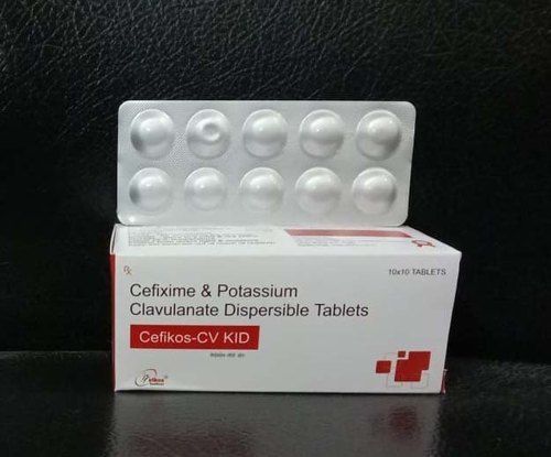 Cefixime And Potassium Clavulanate Dispersible Tablets