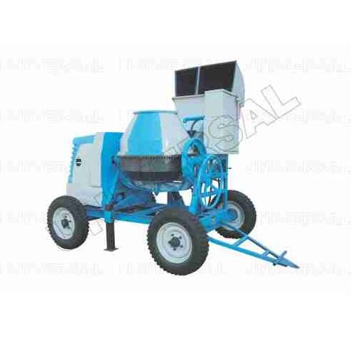 Color Coated Four Wheel Type Universal Concrete Mixer With Water Tank 35 Liters Dimension(L*W*H): 3500X2350X2850 Mm Millimeter (Mm)