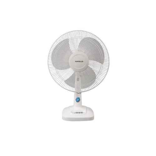 Havells 55W Velocity Neo White Table Fan, Sweep: 400 mm