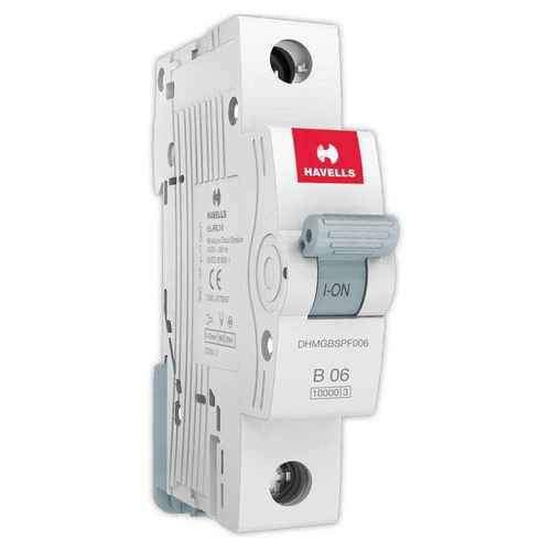 Havells 6A Sp B Curve Mcb, Dhmgbspf006