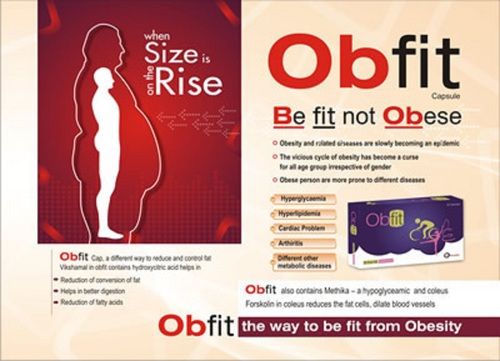 Obfit No Side Effects Weight Loss Capsule With Methika And Forskolin Extract