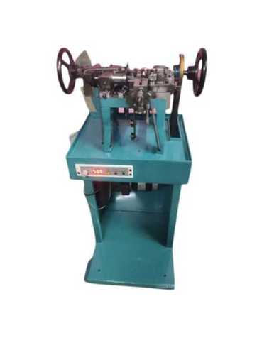 Green Paint Coated Single Phase Box Chain Making Machine For Curb Chain Making