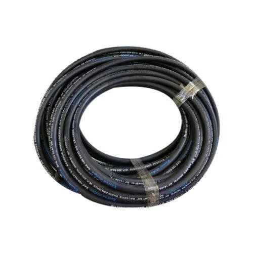 Premium Quality Black Colour Hydraulic Hose Pipe With Anti Leakage Properties