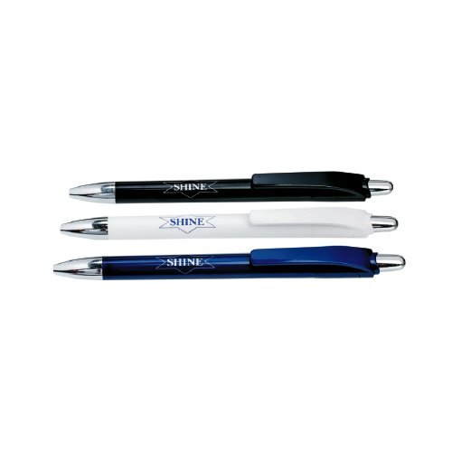 Retractable Cushion Grip Pen - 0.5mm Nib Size, Customizable Logo, Available in Various Ink Colors