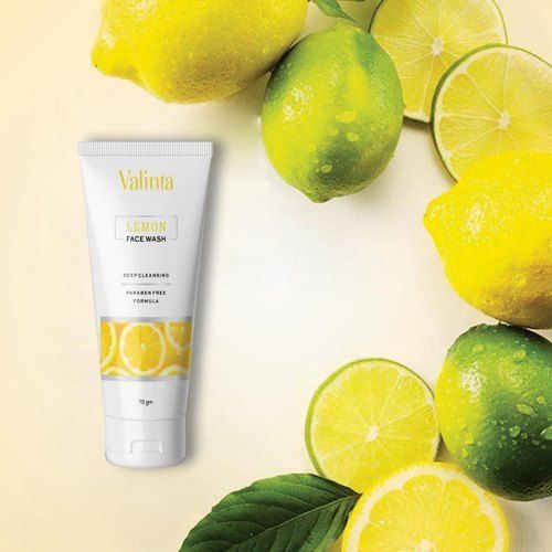 Cosmetic Lemon Face Wash 70-100gm For All Type of Skin With 2 Year Shelf Life