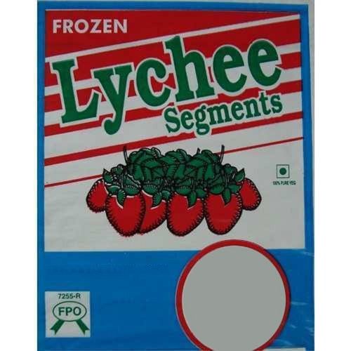 No Added Color, Flavor And Preservatives Frozen Lychee Fruit For Bakery, Confectionery