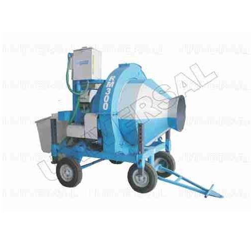 Sturdy Design Color Coated Four Wheel Type Universal Reversible Mixer (300-LT)