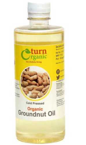 500 Ml Turn Organic Cold Pressed Groundnut Oil For Cooking And Frying Packaging Size: 1 Litre