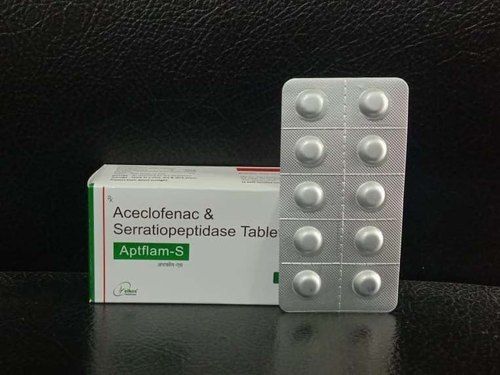 Aceclofenac And Serratiopeptidase Tablets