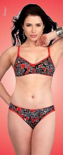 Sunny Cotton Printed Bra Panty Set, Size: Medium and Large at Rs 199/set in  Ahmedabad