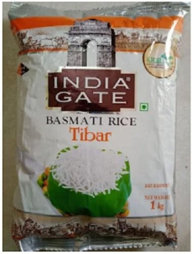  स्वादिष्ट और स्वस्थ सफेद सूखे मध्यम दाने वाला इंडिया गेट बासमती (तिबार) 