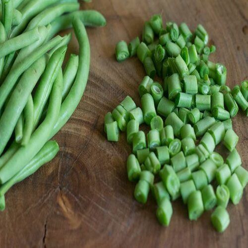 High Fiber Chemical Free Rich Natural Taste Healthy Green Fresh French Beans