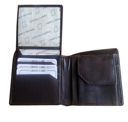 Polished Mens Brown Leather Wallet, for ID Proof, Gifting, Credit Card,  Cash, Personal Use, Design Type : Bi Fold at Rs 180 / piece in Mumbai