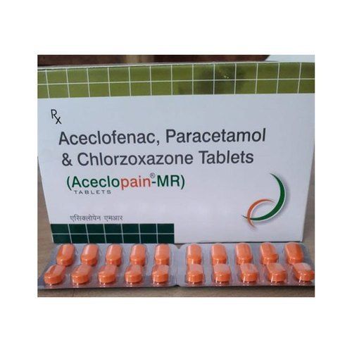 Aceclofenac Paracetamol Chlorxazone Tablets