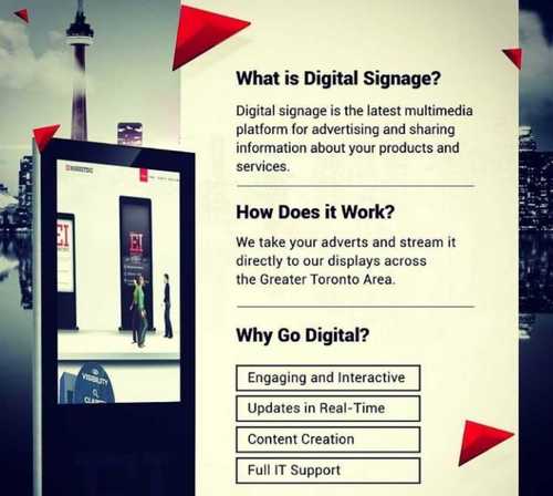 Digital Signage Advertising Services By AMAN PUBLICITY & MARKETING