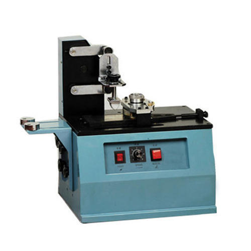 Pad Printing Machine - Pneumatic Drive, 220/440 Volt Electric | Semi-Automatic, Flatbed Printer, Mild Steel, 1 Year Warranty, Custom Capacity