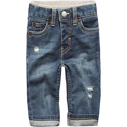 Girls and Boys Kids Blue Color Denim Jeans For 1-2 Year Age Group