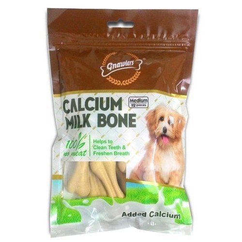 Gnawlers Milk Calcium Bone Packets 1kg For Clean Teeth & Freshen Breath