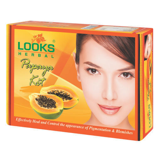 Instant Glow Looks Herbal Highly Effective Papaya Facial Kit