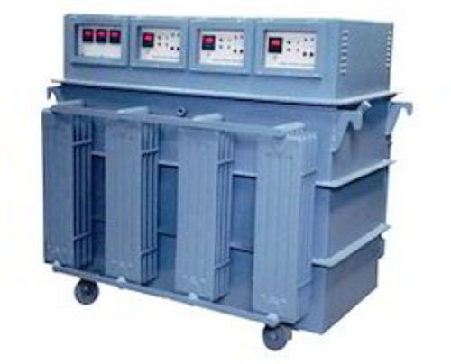 Automatic 100 Kva Capacity Three Phase Servo Controlled Voltage Stabilizer Current: Ac