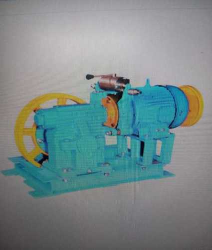 Automatic Horizontal Type Three Phase Heavy Duty Elevator Traction Machines