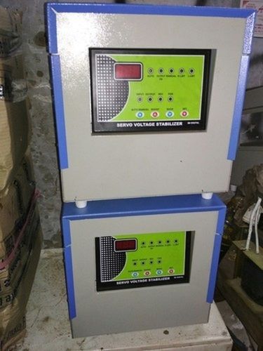 Automatic Single Phase Air Cooled Digital 5 Kva Servo Controlled Voltage Stabilizer Dimension(L*W*H): 1X1X1 Foot (Ft)