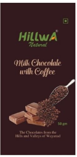 Delicious Taste And Mouth Watering Milk Chocolate With Coffee